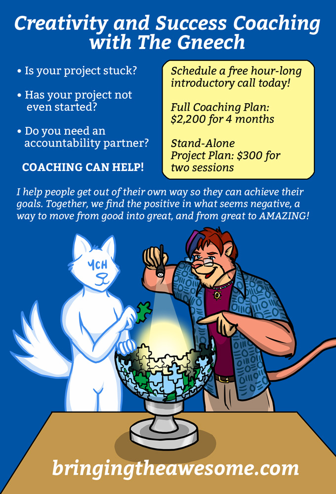 Coaching flyer for AnthroCon